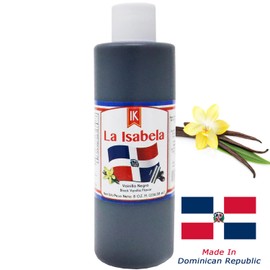 Black Vanilla Extract from Dominican Republic 8 Oz
