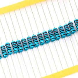UMTMedia® 30pcs 5.6 ohm Ω - 1W Watt Metal Film Resistors 0.25 ±1% for Electronic, Arduino, or Raspberry PI Projects. Many Values Available
