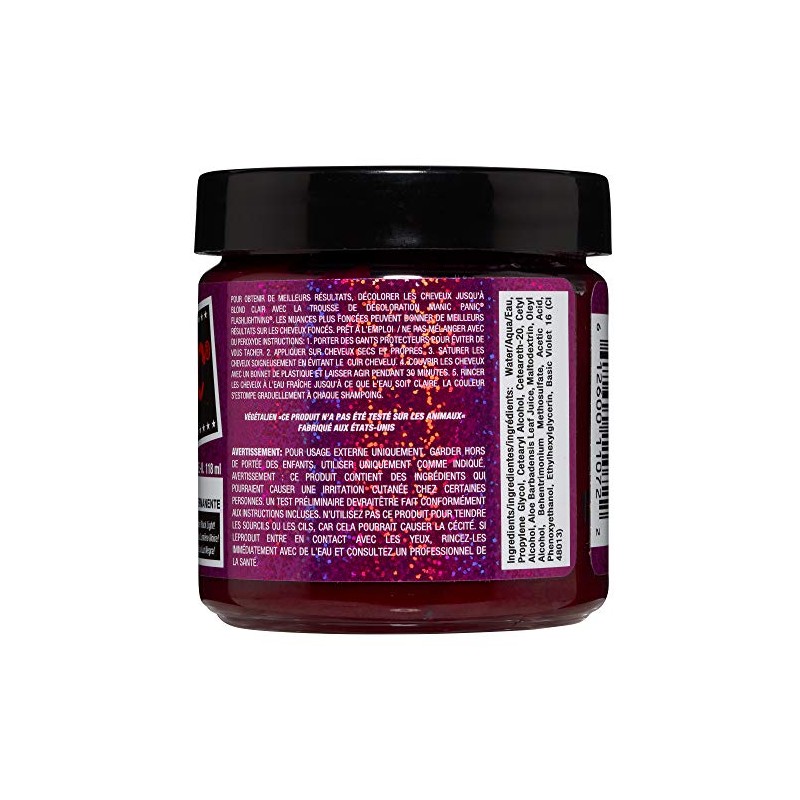 Manic Panic Classic Pink Warrior Semi-Permanent Hair Dye (118ml)