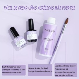 Saviland True Bond + Nivelador Ph, Monómero Liquido Acrílico