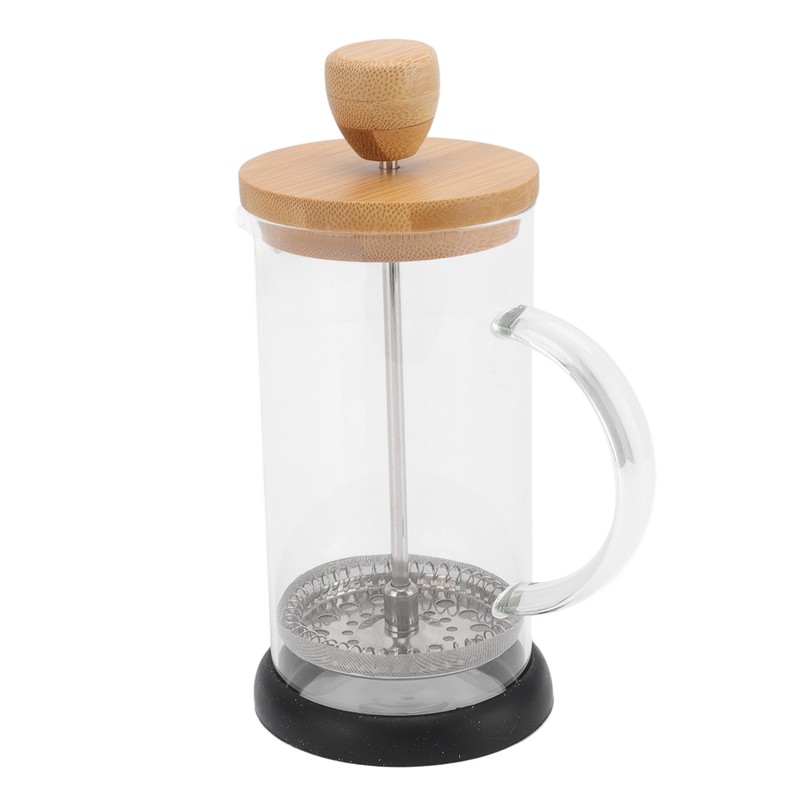 French Press Heat Resistant Hand Brewing Filter High Borosilicate Tea
