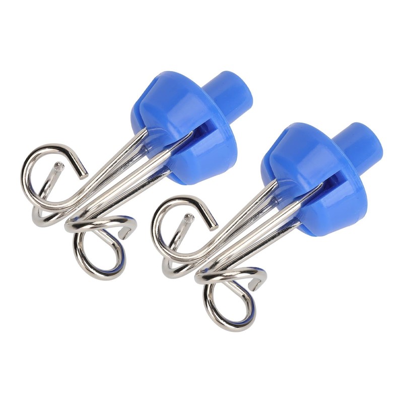 2PCS IV Pole Hooks Metal Infusion Stand Hook Drip Bag