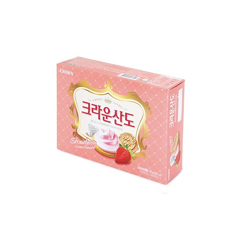 Crown Biscuit Sando Strawberry, 5.6 Ounce
