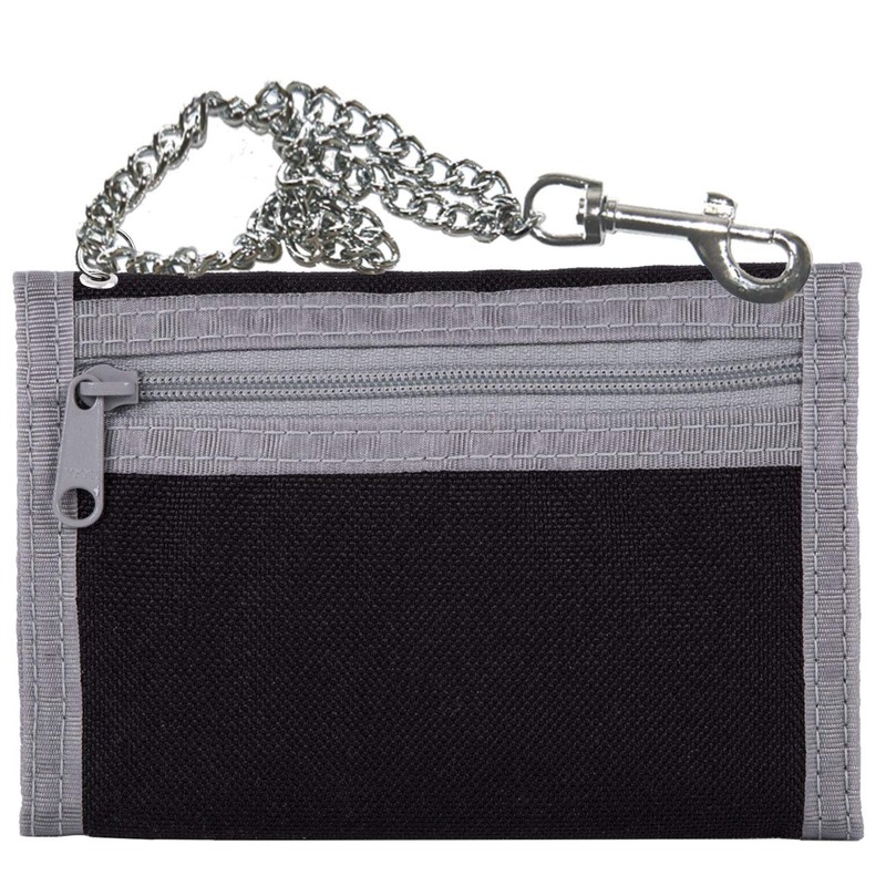 2Stoned Wallet Embroidered with Chain and Velcro Fastening Camo Gym