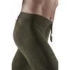 CEP Mens Reflective Tights Dark Green