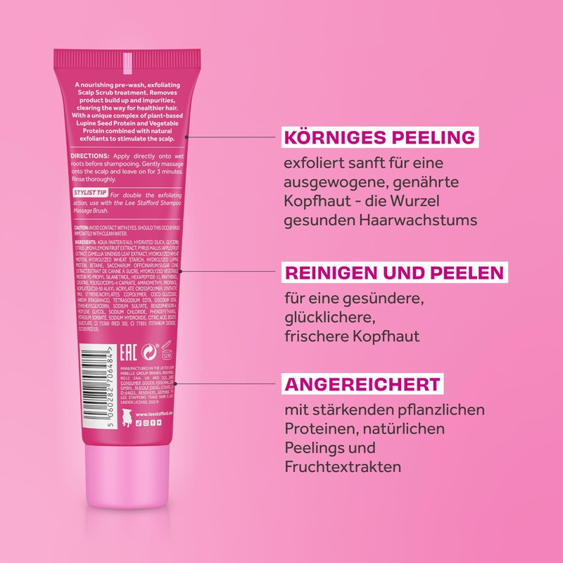 Lee Stafford Grow Strong & Long Stimulating Scalp Scrub for