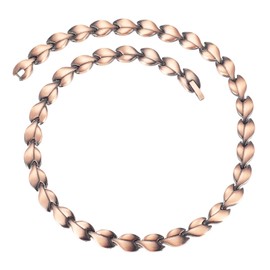 MagSølv Pure Copper Necklace for Women Men, Copper magnetic necklaces, Fashion Jewelry Gifts（20inch）