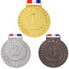 Abaokai 1st, 2nd, 3rd Award Medals - 3 Inches Olympic