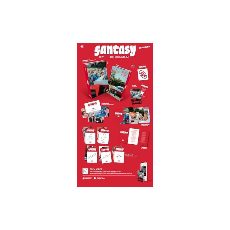 SF9-14th Mini [FANTASY (NEMO Ver.)]（韓国盤）※デジタルアルバムでありCDは同梱されてません（アプリ必要）