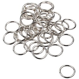 Ichinen Access Family Tool 56530 Round Can (Wire Diameter 0.08 inch (2 mm), Inner Diameter 0.6 inch (15 mm), Silver, Pack of 40