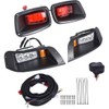 LED Headlight & Tail Light Kit replacement for EZGO TXT Golf Cart 1996-2013 Gas and Electric
