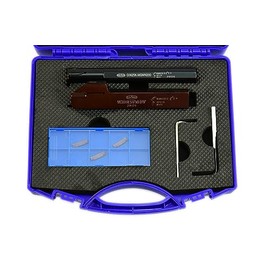 5/8" RH Internal & External Grooving Tool Holder Set + 5 pcs MGMN200-B Inserts 404-2978 P]