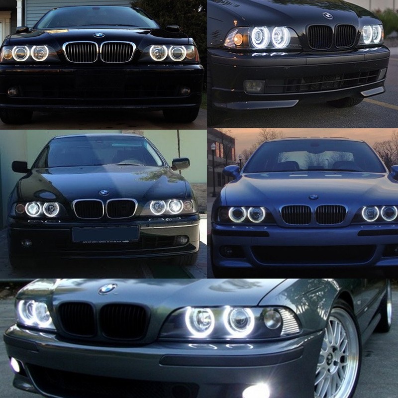 WinPower 2X 5W Angel Eyes Marker Lights Bulbs 6000K White