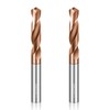 Solid Carbide 1/4" Drill Bits, Tungsten Carbide Drill Bit Set