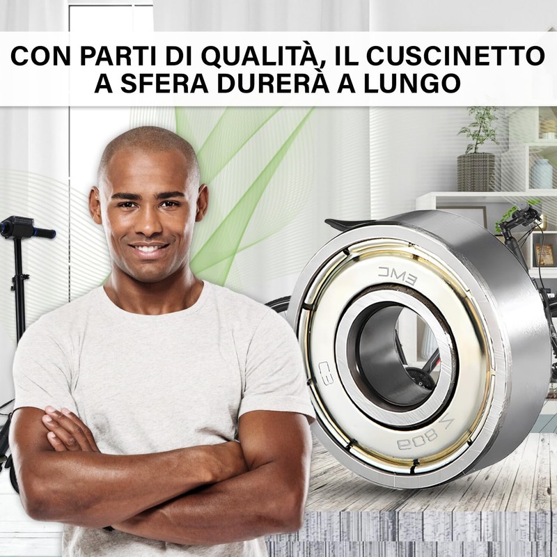 Universal Ball Bearing 608 ZZ 8 x 22 x 7