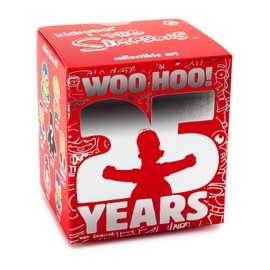 The Simpson's 25th Anniversary 3-Inch Vinyl Mini Figure by KidRobot (Single Figure)