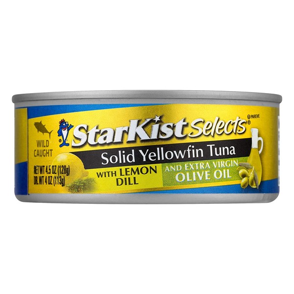 StarKist E.V.O.O. Solid Yellowfin Tuna with Lemon Dill and Extra Virgin Olive Oil
