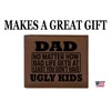 Rogue River Tactical Funny Dad Joke Men's Leather Bifold Wallet