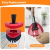 Upgraded Spin Mop Replace Scrub Mop Brush Compatible with O