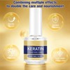 Keratin Nail Care Oil, Deeply Moisturizing Treatment for Strong, Glossy