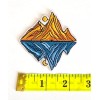 Embroidered Patch - Mountain Reflection - Travel - Hiking -