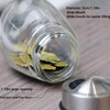 Heiegdr Spice Jars with Rack, Revolving Spice Rack Organizer Countertop
