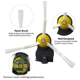 GruDawu Side Brush Motor Module (Replacement Motor Module + Side Brush +Screwdriver) Replacement for iRobot Roomba 500 600 700 800 900 Series