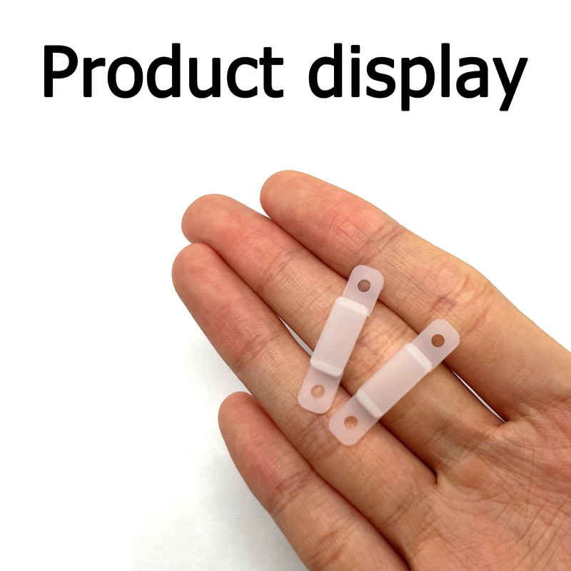 Generic 100 Set Led Strip Light Mounting Brackets, Led Waterproof