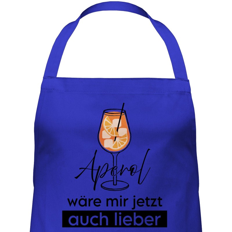 Shirtracer - Apron – Statement – Adult – Aperol Would