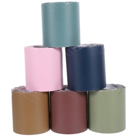 Tofficu 6rolls Boho Bulletin Board Border Scalloped Classroom Decor for Wall Trim for School Supplies Versatile Decorative Edging for Teachers and Events