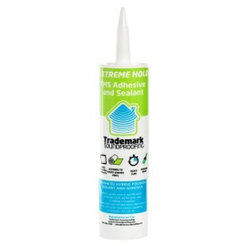 Glue for Mass Loaded Vinyl Installation, Extreme Grip Sealant, Soundproofing MLV Liquid Adhesive – 10.1 Fl Oz