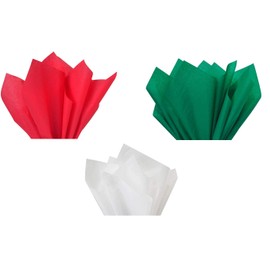 Holiday Mix Chrismas Mix Gift Wrap Tissue Paper Squares,Premium Gift Wrap and Art Supplies for Birthdays, Holidays, or Presents by Feronia packaging, Large 15 x 20 Sheets Total 30 Sheets