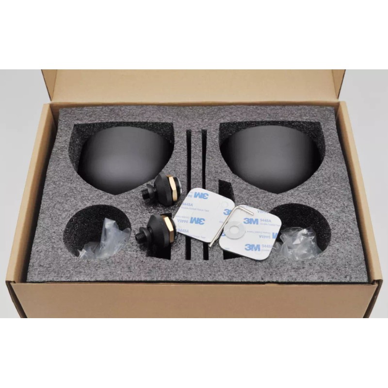 Unbranded Aluminum 3.5 Inch Midrange Housing Encolsure Speaker Pods Mids