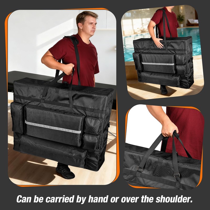 Fizentia Massage Table Carrying Case for 30" Tables 38x9.5x30.5in