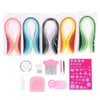Complete Quilling Tool Kit with Stencil Board, Pen Set and