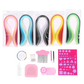 Complete Quilling Tool Kit with Stencil Board, Pen Set and More for Paper Quilling Crafts