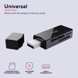 Trust Nanga USB 2.0 Card Reader - Black
