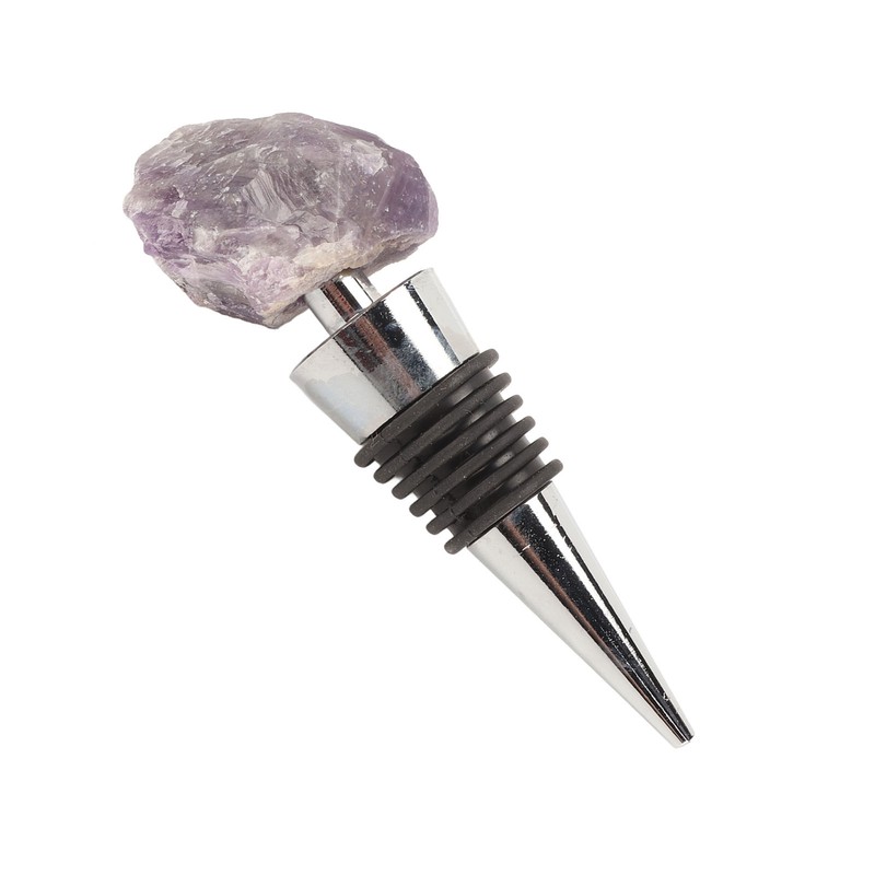Gemstone Wine Saver Crystal Stone Decorative Practical Reusable Compact Wine