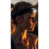 Orange You Glad Running Headlamp, White