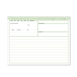 Index, Patient Record Bag, File Folder Patient, 190 g/m² Various Colours, , , Green,