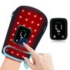 Red Light Therapy Gloves for Hands, 100LEDs Red & Near-Infrared,