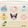 Sanrio 664618 Sanrio Characters Pouch (Let's Love More), Approx. Width