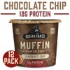 Kodiak Cakes Minute Muffins, Chocolate Chip, 2.36 Ounce (Pack of
