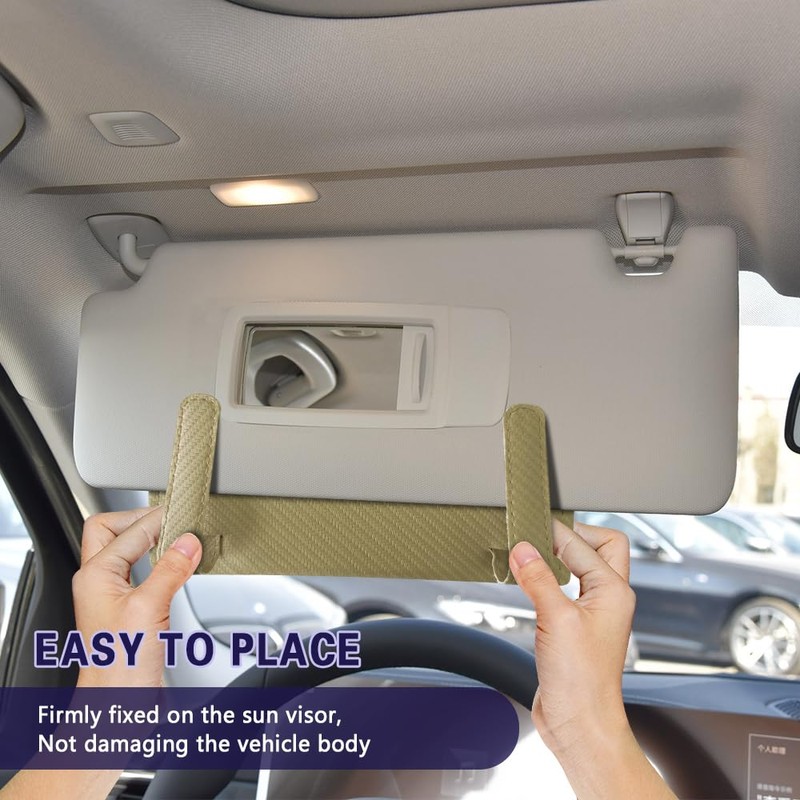 HQRNYP Car Visor Tissue Holder, Tissue Box Holder for Car,