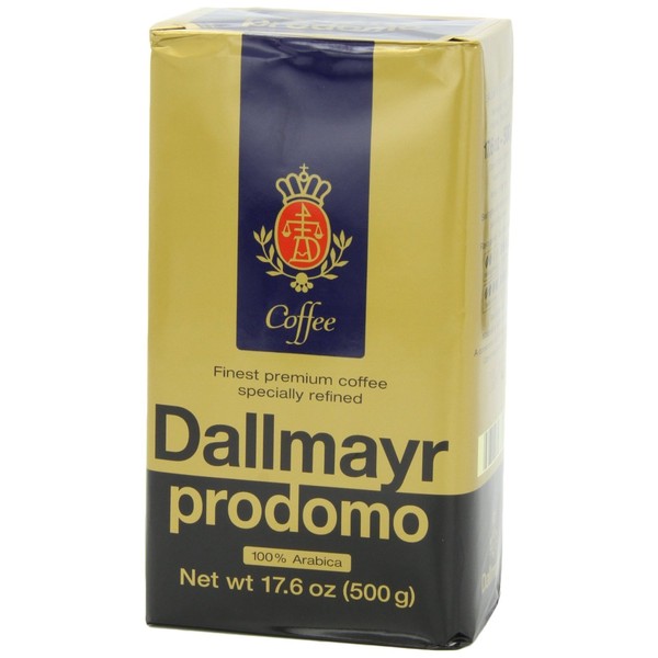 Dallmayr Prodomo Arabica Ground Coffee 17.6oz (6-pack)