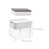 LABRIMP 1set Kitchen Sink Soap Dispenser Sponge Pump for Easy