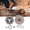 Clutch Kit Set 3/8LP Pitch Spur Sprocket for Stihl 017