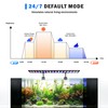 AQQA LED Aquarium Light, 24/7 Mode Clip on Fish Tank