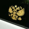 Federal Eagle Emblem Car Sticker Decal Tuning Gold Medium GD12798 100ea