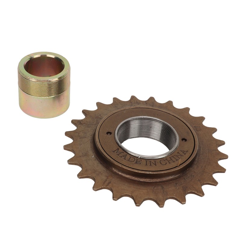 Bike Freewheel Adapter Set Professional 24T Single Speed Freewheel 24mm